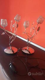 Coppia Lampade da Tavolo/Comodino