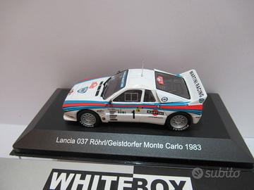 LANCIA 037 RALLY MONTE CARLO 1983 scala 1/43 MODEL