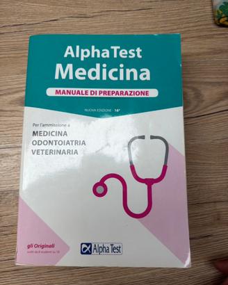 Libri alphatest preparazione semestre filtro