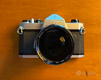 Pentax Spotmatic + SMC 135 mm 2.5 revisione MPR