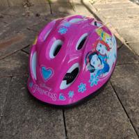 Casco bici da bimba tema Disney