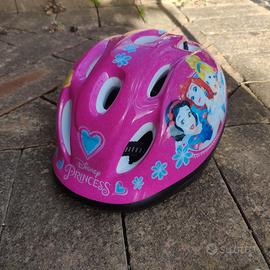Casco bici da bimba tema Disney