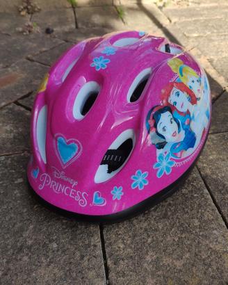 Casco bici da bimba tema Disney