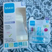 Set biberon mam easy start + tettarelle 0m