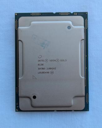 Intel Xeon Gold 6138 20C/40T 2.00 GHz FCLGA3647