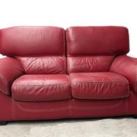 Divano in pelle 2 posti