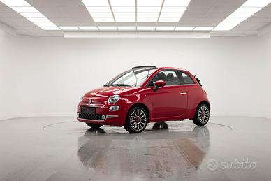 FIAT 500C 1.0 HYBRID RED