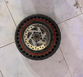 Monopattino elettrico-ruota