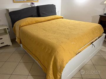 Letto Matrimoniale Contenitore IKEA BRIMNES 160x20