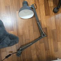 4 lampade ikea da tavolo con morsetti 15 euro 