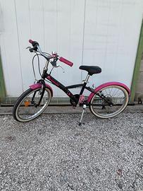 Bici bambina taglia 20" (4-6 anni circa)