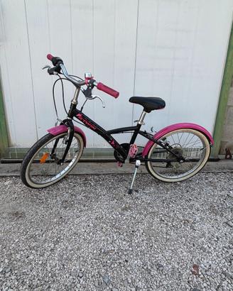 Bici bambina taglia 20" (4-6 anni circa)