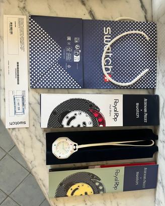 orologio audemars piguet X swatch “royal pop”