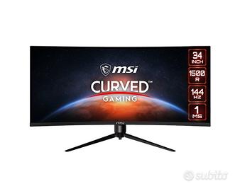 MSI 34” curvo 144hz