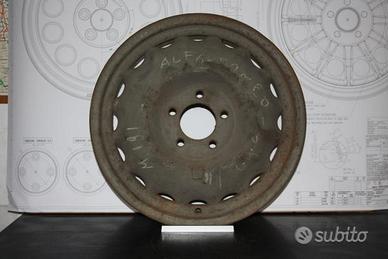 ALFA ROMEO 2500 6C COLONIALE CERCHI ACCIAIO 18"