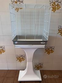 Gabbia con piedistallo