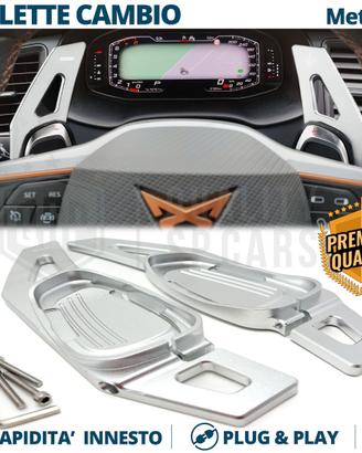 PALETTE Cambio al Volante per CUPRA Paddle Silver