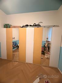 Armadio 8 ante Ikea Pax