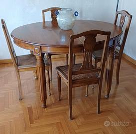 Tavolo in noce allungabile primi 900