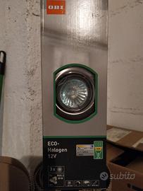 Faretti eco-alogeni obi incasso