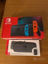 Console Nintendo Switch + Custodia
