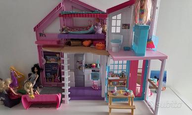 Barbie:Casa di Malibù + Pizzeria + Pasticceria +..