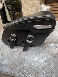 Coppia borse in pelle Harley Davidson Touring