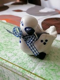 Piccolo portacandela in ceramica