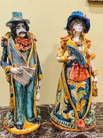 ceramica di Caltagirone le Lumiere 40 cm