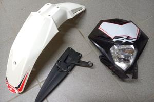 Faro e parafango Beta 50RR Motard Track 2017