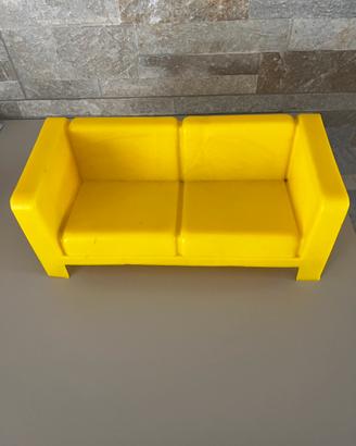 Divano Barbie Vintage Giallo