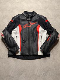 Giacca pelle Alpinestars Missile Air Tech-Air 54