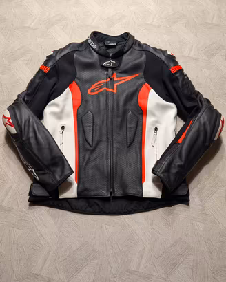 Giacca pelle Alpinestars Missile Air Tech-Air 54