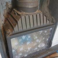  inserto per camino in ghisa