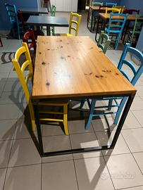 Lotto tavolini industriali (anche singoli)