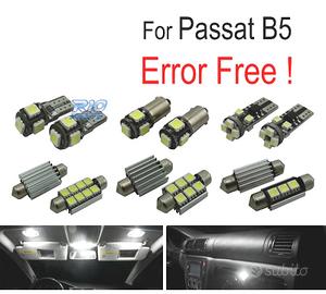 KIT 11 LAMPADE LED INTERNE PER VOLKSWAGEN VW VOLKS