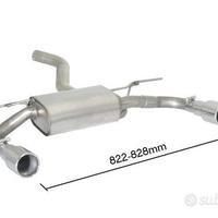 BMW F32 420D 140kw 2015> Posteriore inox