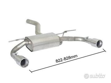 BMW F32 420D 140kw 2015> Posteriore inox