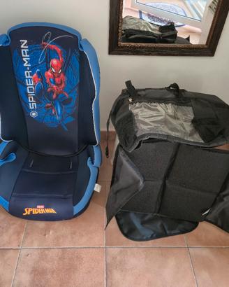 seggiolino auto spiderman 
