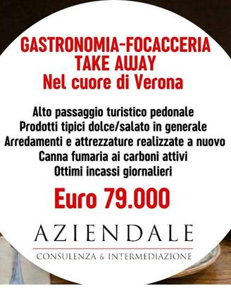 Attività / Licenza di 40 m² con 1 locale a Verona