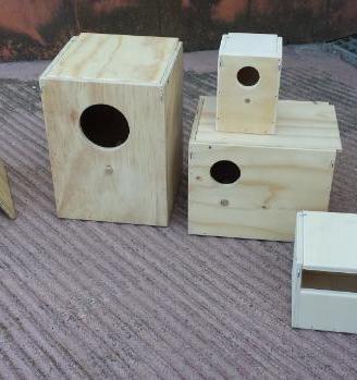 Casine in legno x uccelli