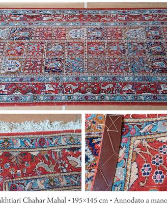 Tappeto Persiano Bakhtiari Chahar Mahal
