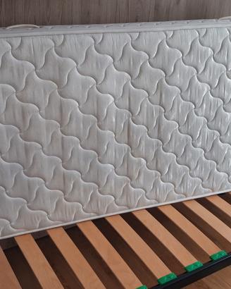 Rete a doghe con materasso singolo