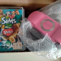 PSp rosa con 4 giochi