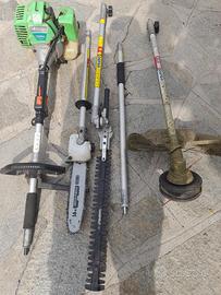 taglia siepi motosega e decespugliatore 