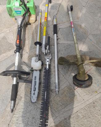 taglia siepi motosega e decespugliatore 