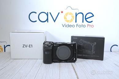 SONY ZV-E1 + CAGE TILTA