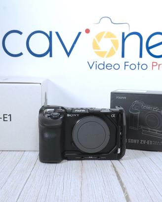 SONY ZV-E1 + CAGE TILTA