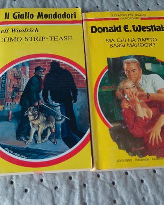 2 gialli Mondadori  Woolrich e Westlake 