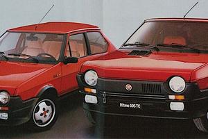 Fiat Ritmo 125 TC Abarth e 105 TC